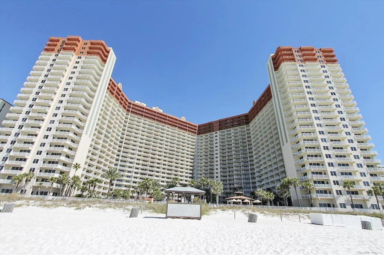 Apartment Shores Of Panama 726 - 1Bdbunks, Sleeps 6, Sunset View! Reserved Parking Space! Free Fun! Condo Panama City Beach