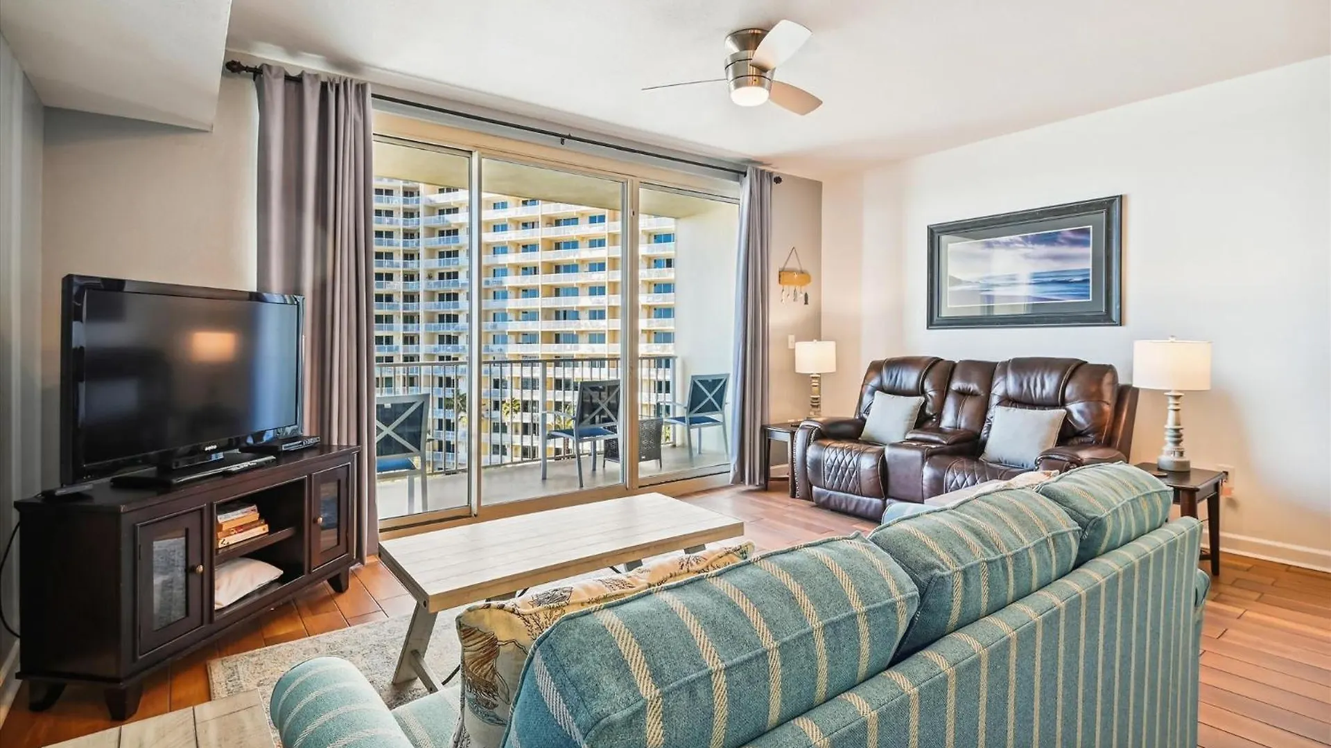 Shores Of Panama 726 - 1Bdbunks, Sleeps 6, Sunset View! Reserved Parking Space! Free Fun! Condo Panama City Beach